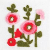 Kit di feltro - DMC - Rose malvone