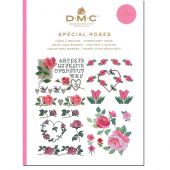 Libro diagrammi - DMC - Idee di ricamo per le rose