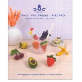 Libro - DMC - Libro sul feltro - Cesto di frutta