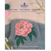 Libro - DMC - Libro sul feltro - Decorazioni floreali