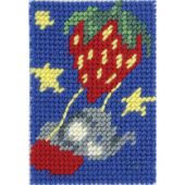 Kit di tela per bambini - DMC - Il palloncino alla fragola