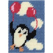 Kit di tela per bambini - DMC - Pinguino volante