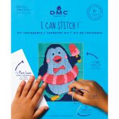 Kit di tela per bambini - DMC - Merlino il pinguino