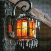 Kit ricamo diamante - Diamond Dotz - Lanterna di ghiaccio