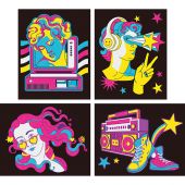 Kit ricamo diamante - Dotzies - 4 designi "classici retrò"