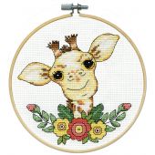  Design works - Cuscino da ricamare giraffa