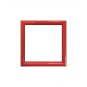 Cornice - Diamond Dotz Freestyle - Struttura in plastica rossa 9,7 x 9,7 cm