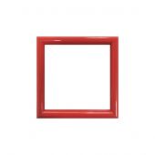 Cornice - Diamond Dotz Freestyle - Struttura in plastica rossa 9,7 x 9,7 cm