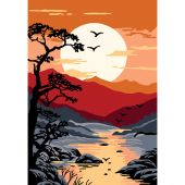 Canovaccio antico - Gobelin. L - Tramonto
