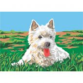 Canovaccio antico - Gobelin. L - Bel Westie