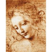 Kit Punto Croce - Toison d'or - Volto di una giovane donna secondo Leonardo da Vinci