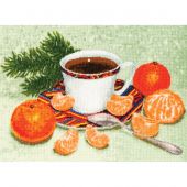 kit ricamo a punto croce - Toison d'or - Colazione di Capodanno