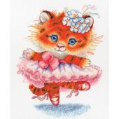 Kit Punto Croce - Toison d'or - Tigre ballerina