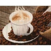 kit ricamo a punto croce - Toison d'or - Coffee aroma