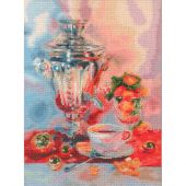 kit ricamo a punto croce - Toison d'or - L'ora del tè