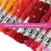 Filo per ricamo - DMC - Collezione completa Mouliné Etoile - Art 617 -