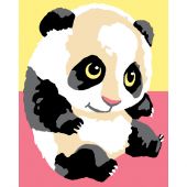 Kit di tela per bambini - Luc Créations - piccolo panda