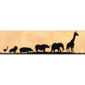 Kit Punto Croce - Lanarte - Sfilata di animali