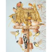 kit ricamo a punto croce - Lanarte - Riunione di quartiere