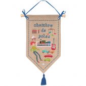 Kit per banner da ricamo - Le Bonheur des Dames - La camera di Jules