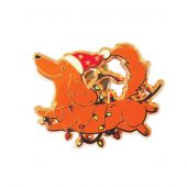 Magnete ad aghi - Letistitch - Bassotto giocoso