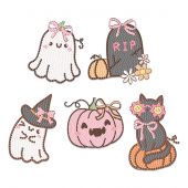 Porta-diamanti - Letistitch - Il team di Halloween