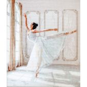 kit ricamo a punto croce - Letistitch - Ballerina 1