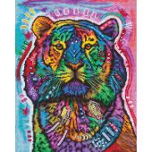Kit Punto Croce - Letistitch - Tigre curiosa