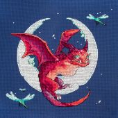 kit ricamo a punto croce - Letistitch - Drago