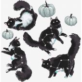 Kit Punto Croce - Letistitch - Costellazione del gatto