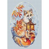 kit ricamo a punto croce - Letistitch - Kitsune