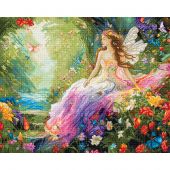 kit ricamo a punto croce - Letistitch - Primavera incantata