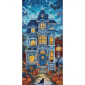 kit ricamo a punto croce - Letistitch - Villa infestata