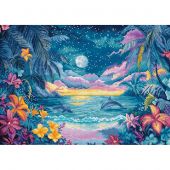 kit ricamo a punto croce - Letistitch - Miraggio blu