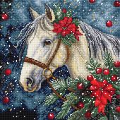 kit ricamo a punto croce - Letistitch - Cavallo invernale