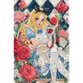 kit ricamo a punto croce - Letistitch - Uno sguardo al paese delle meraviglie