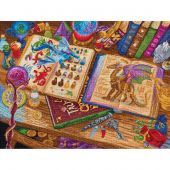 kit ricamo a punto croce - Letistitch - Studi sui draghi