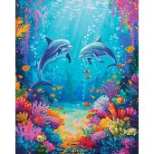 Kit ricamo diamante - Letistitch - Vita marina