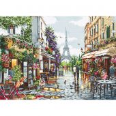 Kit Punto Croce - Luca-S - Parigi in fiore