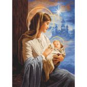 Kit Punto Croce - Luca-S - Santa Maria e il Bambino