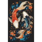 kit ricamo a punto croce - Luca-S - Pesci magici