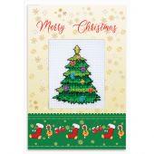 Kit bigliettini da ricamare - Luca-S - Buon Natale