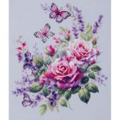 kit ricamo a punto croce - Magic Needle - Giardino felice