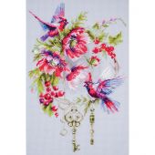 kit ricamo a punto croce - Magic Needle - Chiavi della felicità