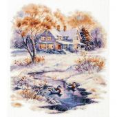 kit ricamo a punto croce - Magic Needle - Inverno precoce