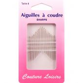 Aghi da cucire - Couture loisirs - Aghi per cucire a mano - Taglia 8