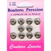 Bottoni a pressione - Couture loisirs - Bottoni a pressione - 11 mm