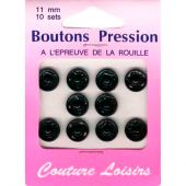 Bottoni a pressione - Couture loisirs - Bottoni a pressione per cucire - 11 mm