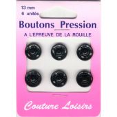 Bottoni a pressione - Couture loisirs - Bottoni a pressione per cucire - 13 mm