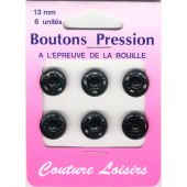 Bottoni a pressione - Couture loisirs - Bottoni a pressione per cucire - 13 mm